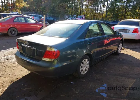 2005 Toyota Camry Le from USA, damaged, VIN 4T1BE32KX5U088903